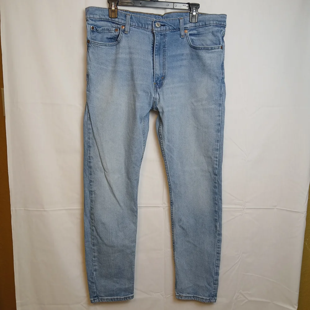 Levi's 512 Men Jeans - Size 38x32 - Light Wash‎ - Good Condition
